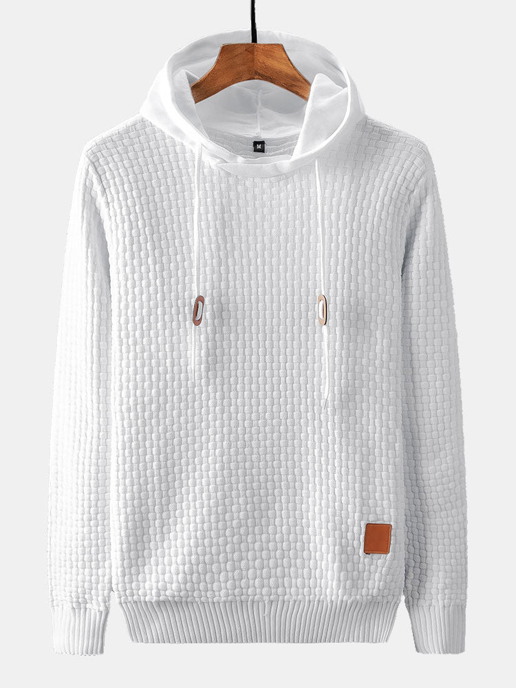 Knit Hooded Sweater - Naturzy