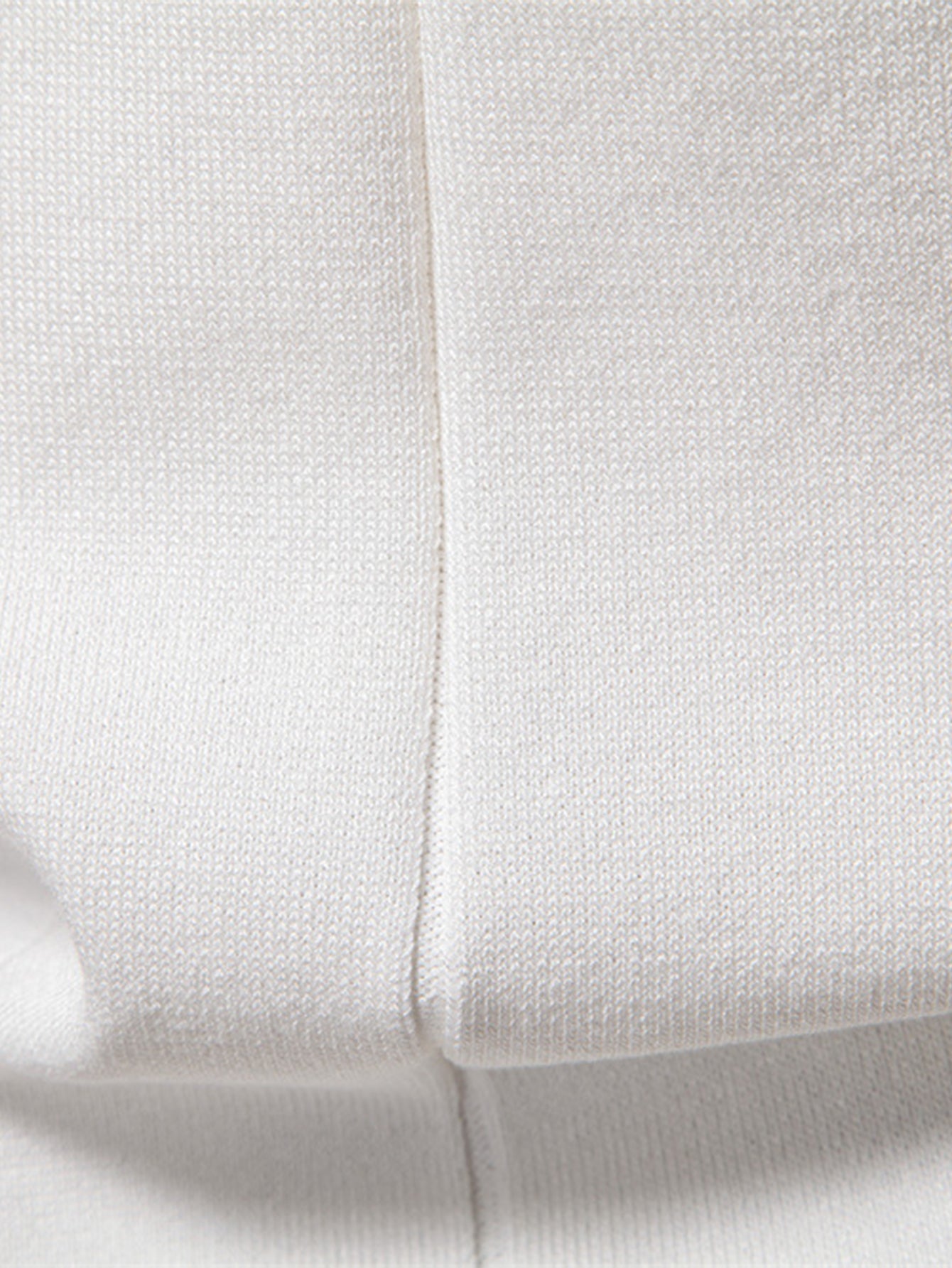 Contrast Trim Zipper Knit Polo Shirt - Naturzy