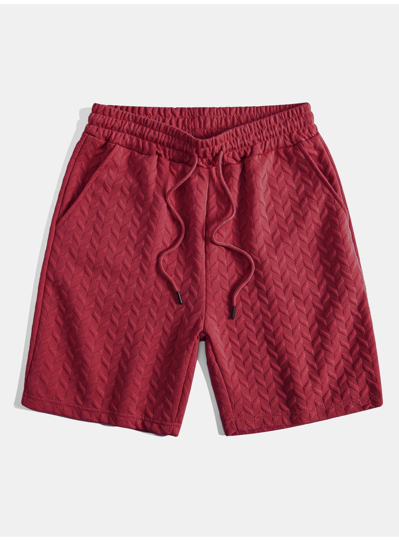 3 Pieces Geometric Jacquard Shorts - Naturzy