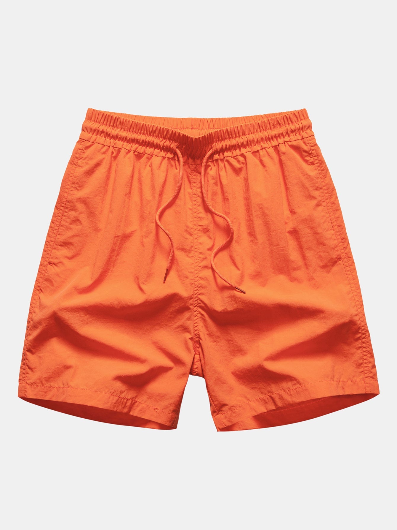 Man Mid Length Drawstring Swim Shorts - Naturzy
