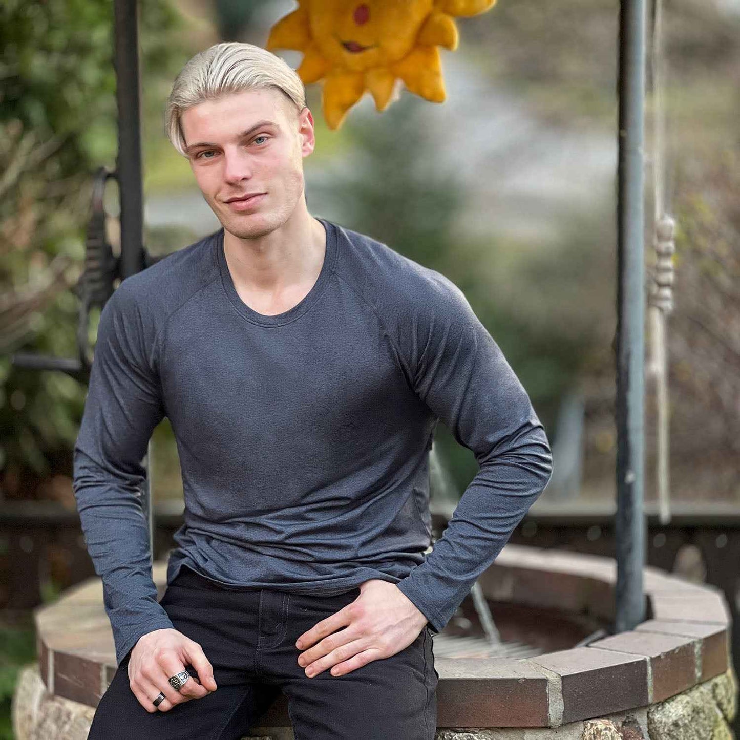Men's Long Sleeve T-Shirt UPF 50+ Sports Tops