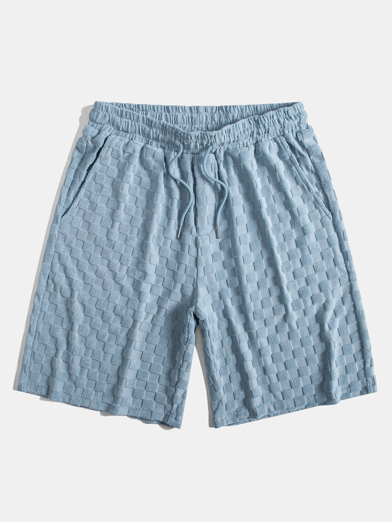 Checkerboard Towel Shorts - Naturzy