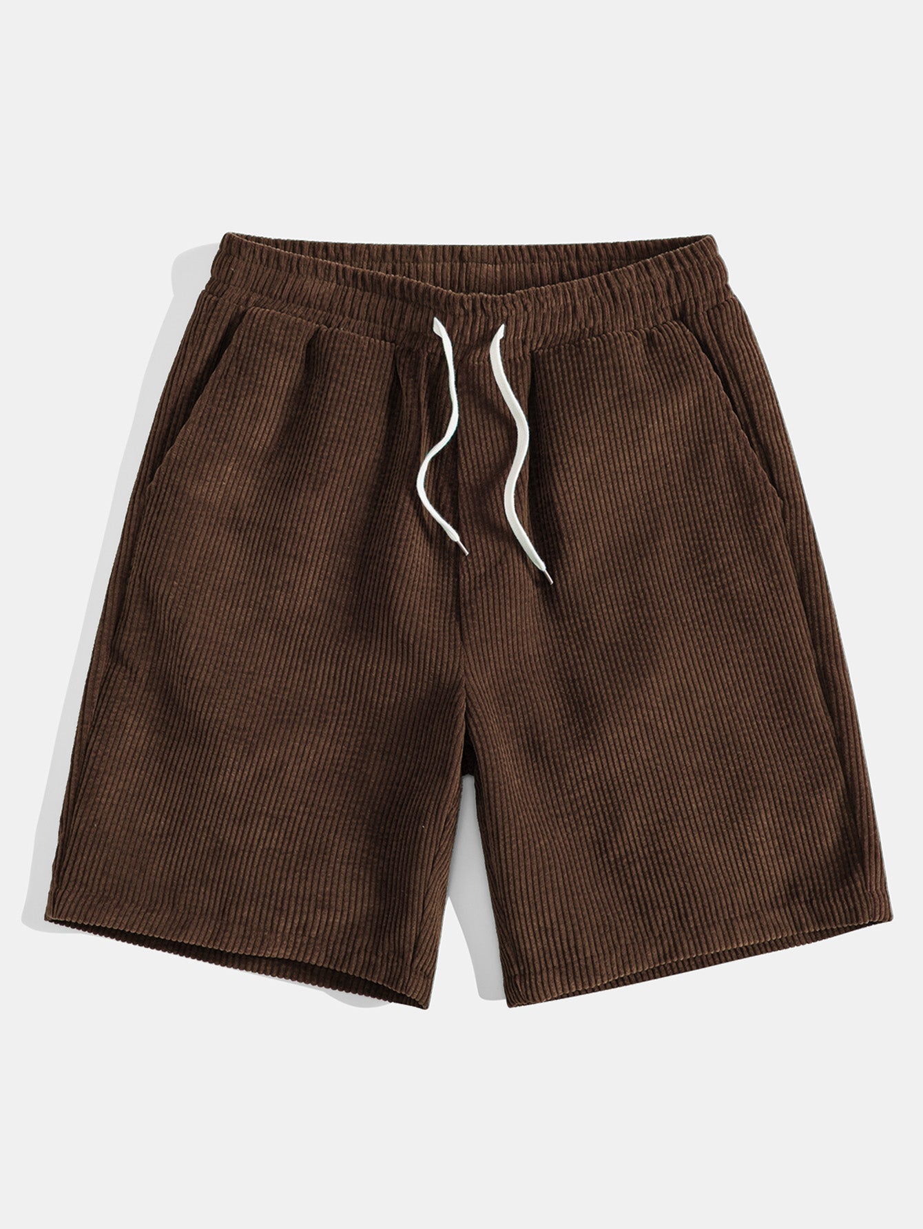 9" Drawstring Corduroy Shorts - Naturzy