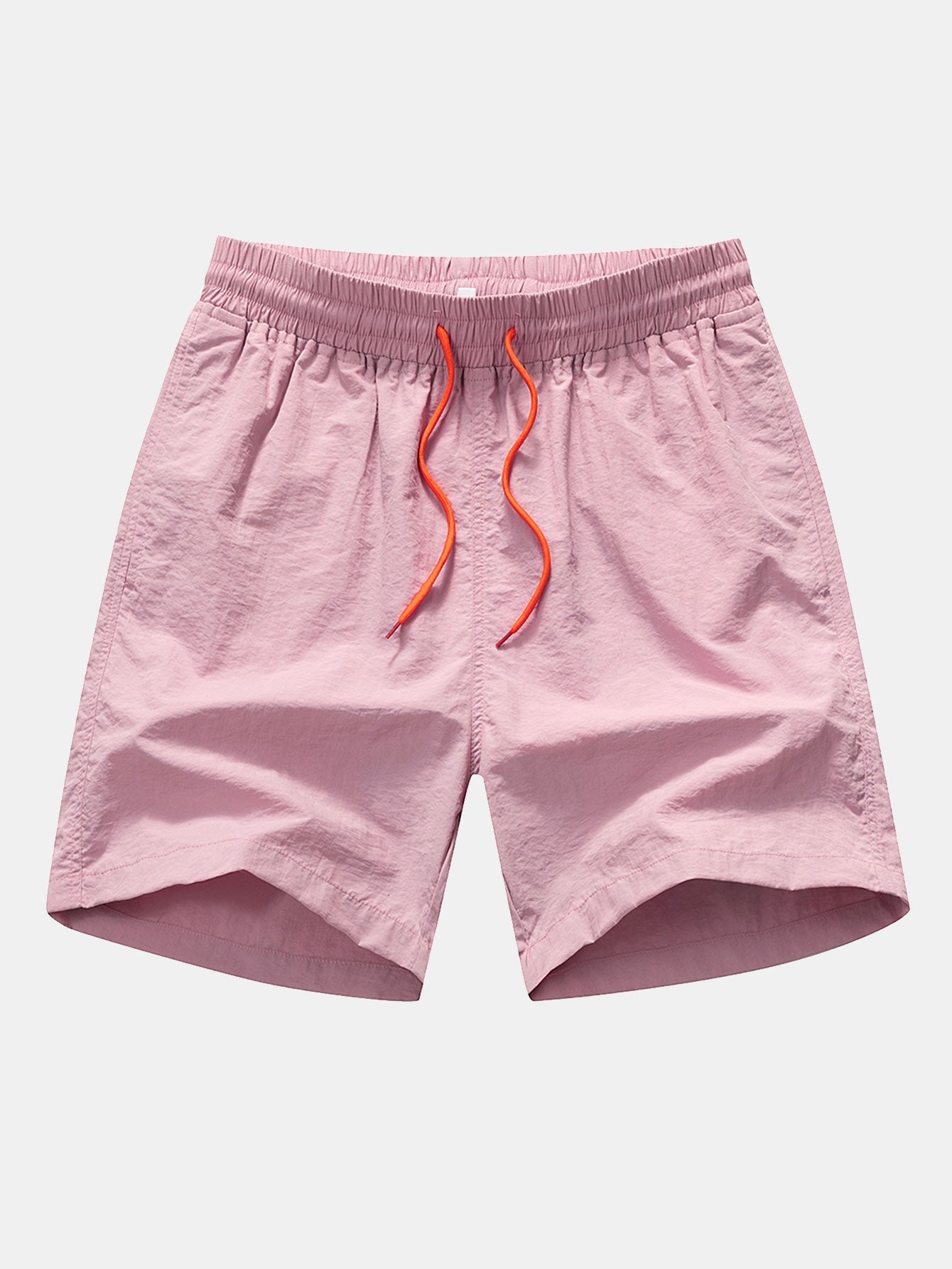 Man Mid Length Drawstring Swim Shorts - Naturzy