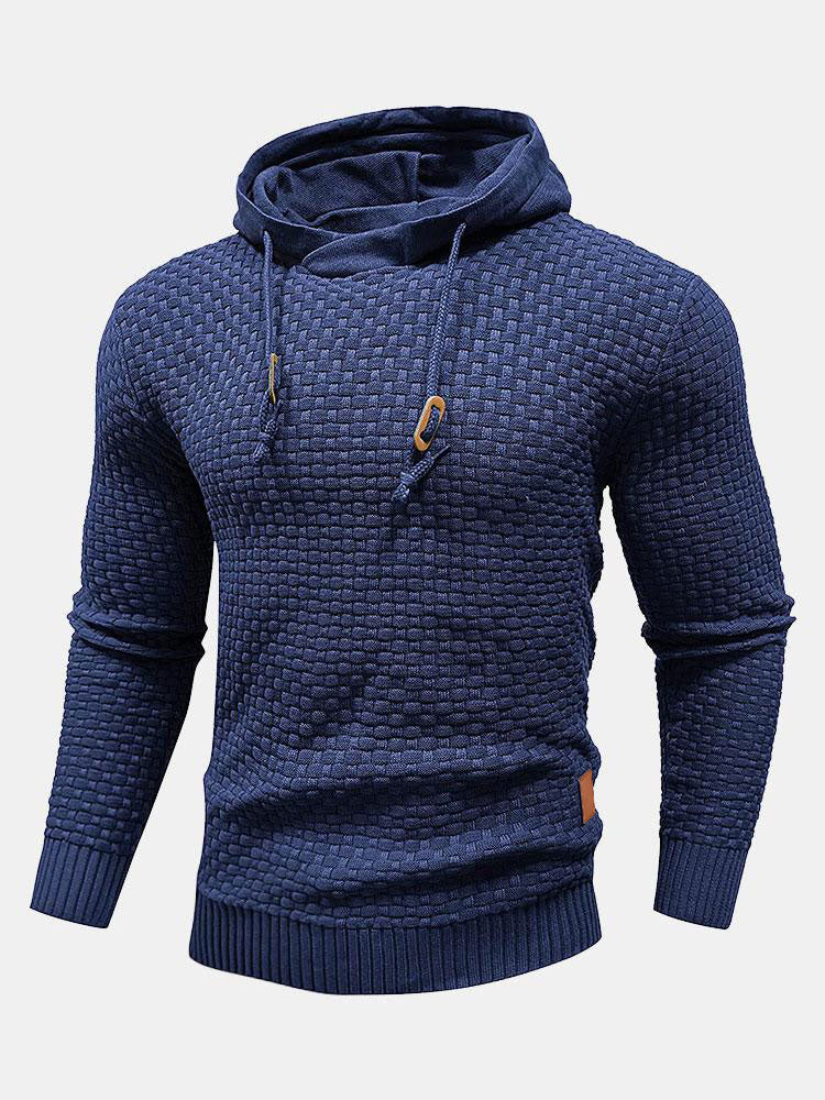 Knit Hooded Sweater - Naturzy