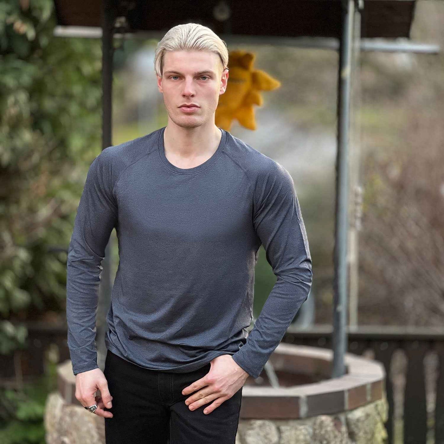 Men's Long Sleeve T-Shirt UPF 50+ Sports Tops
