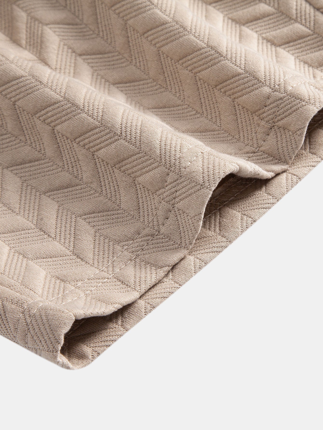 3 Pieces Geometric Jacquard Shorts - Naturzy