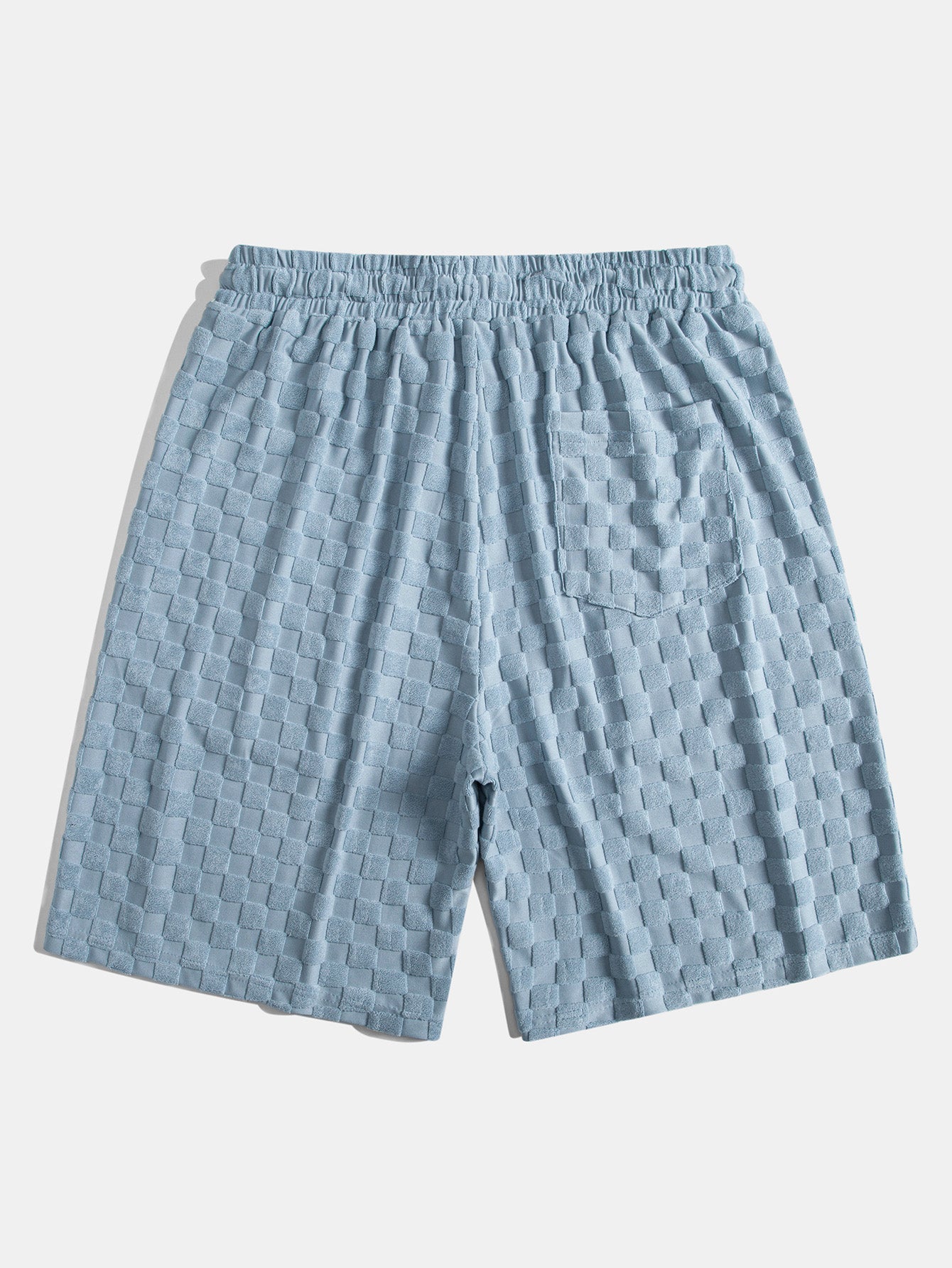 Checkerboard Towel Shorts - Naturzy