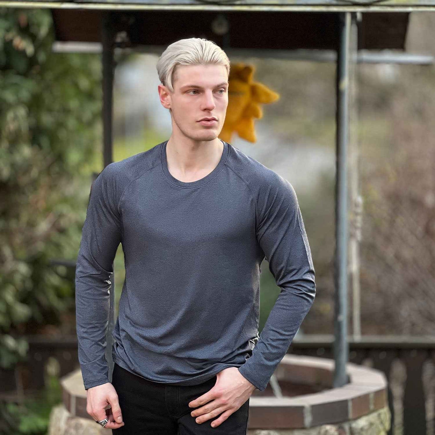 Men's Long Sleeve T-Shirt UPF 50+ Sports Tops