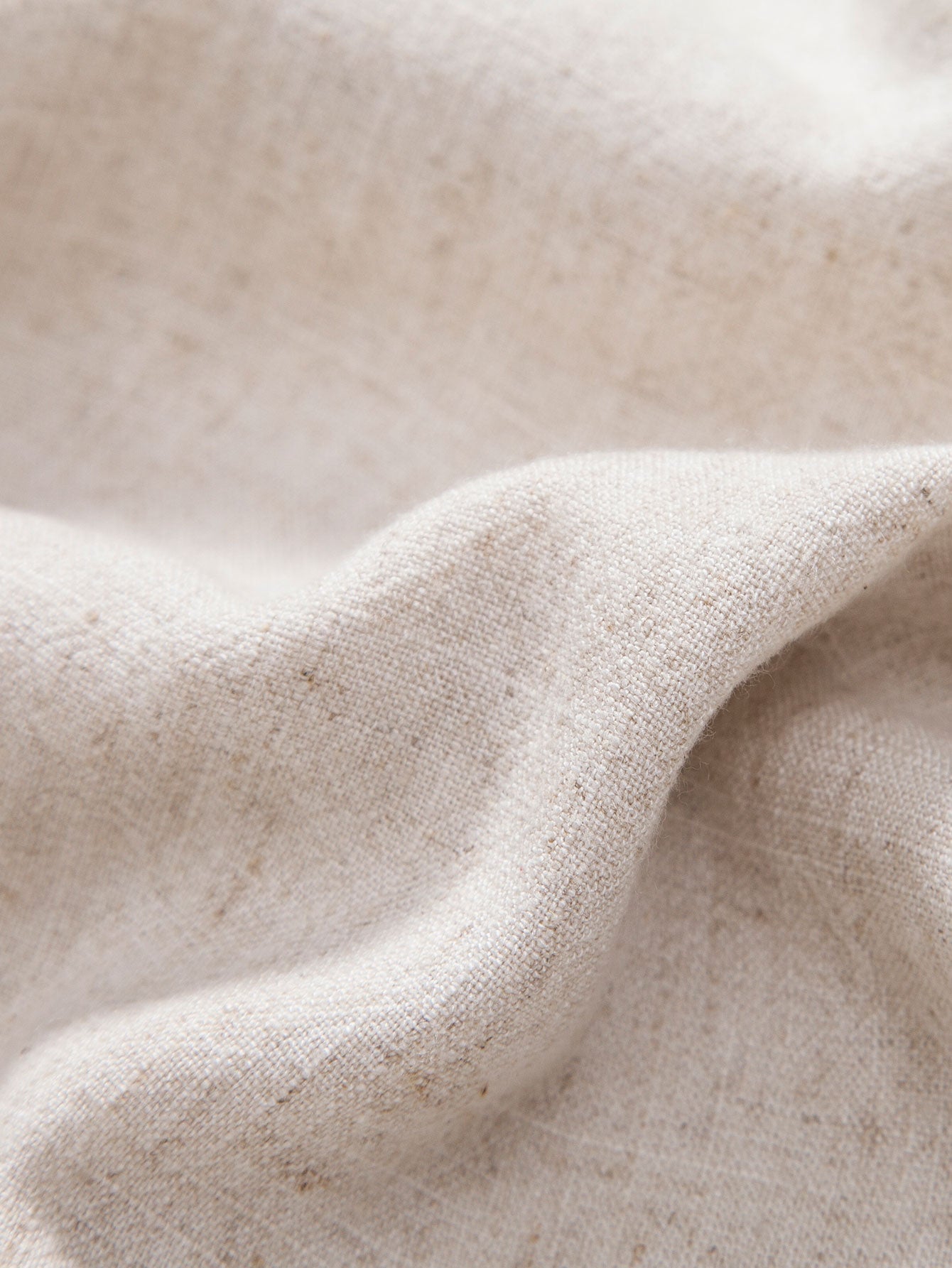 Linen Rayon Blend Button Up Shirt - Naturzy