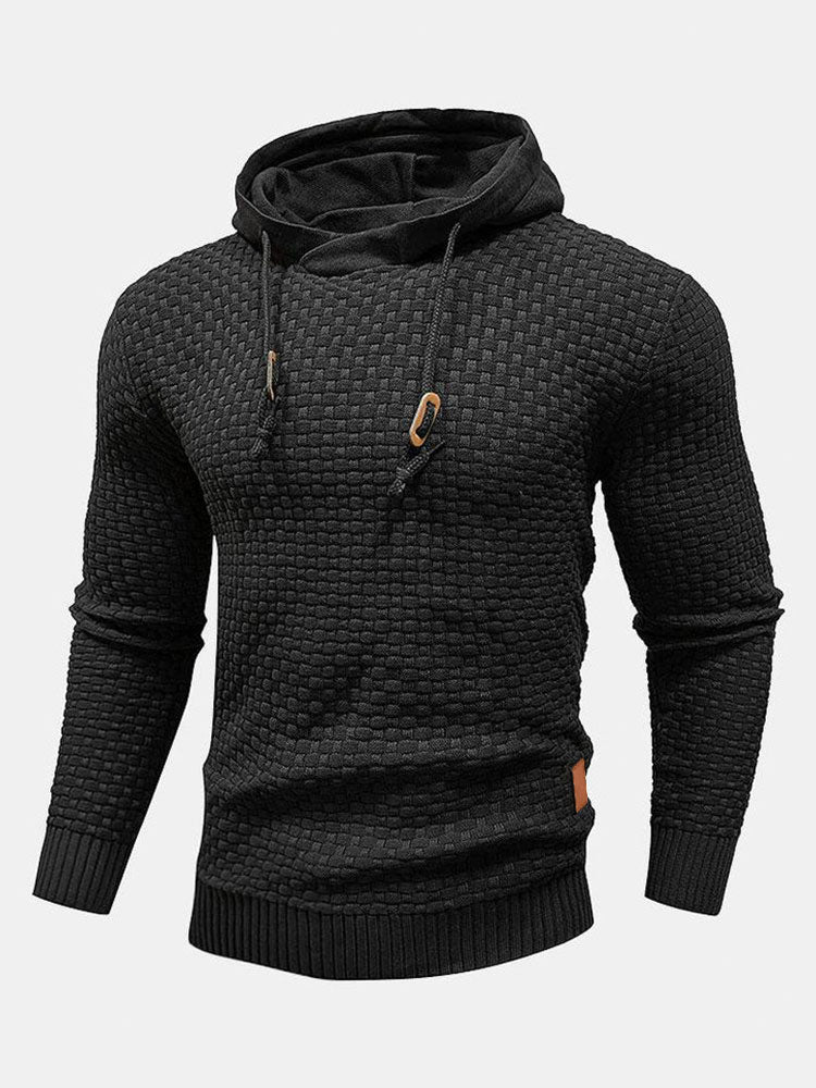 Knit Hooded Sweater - Naturzy