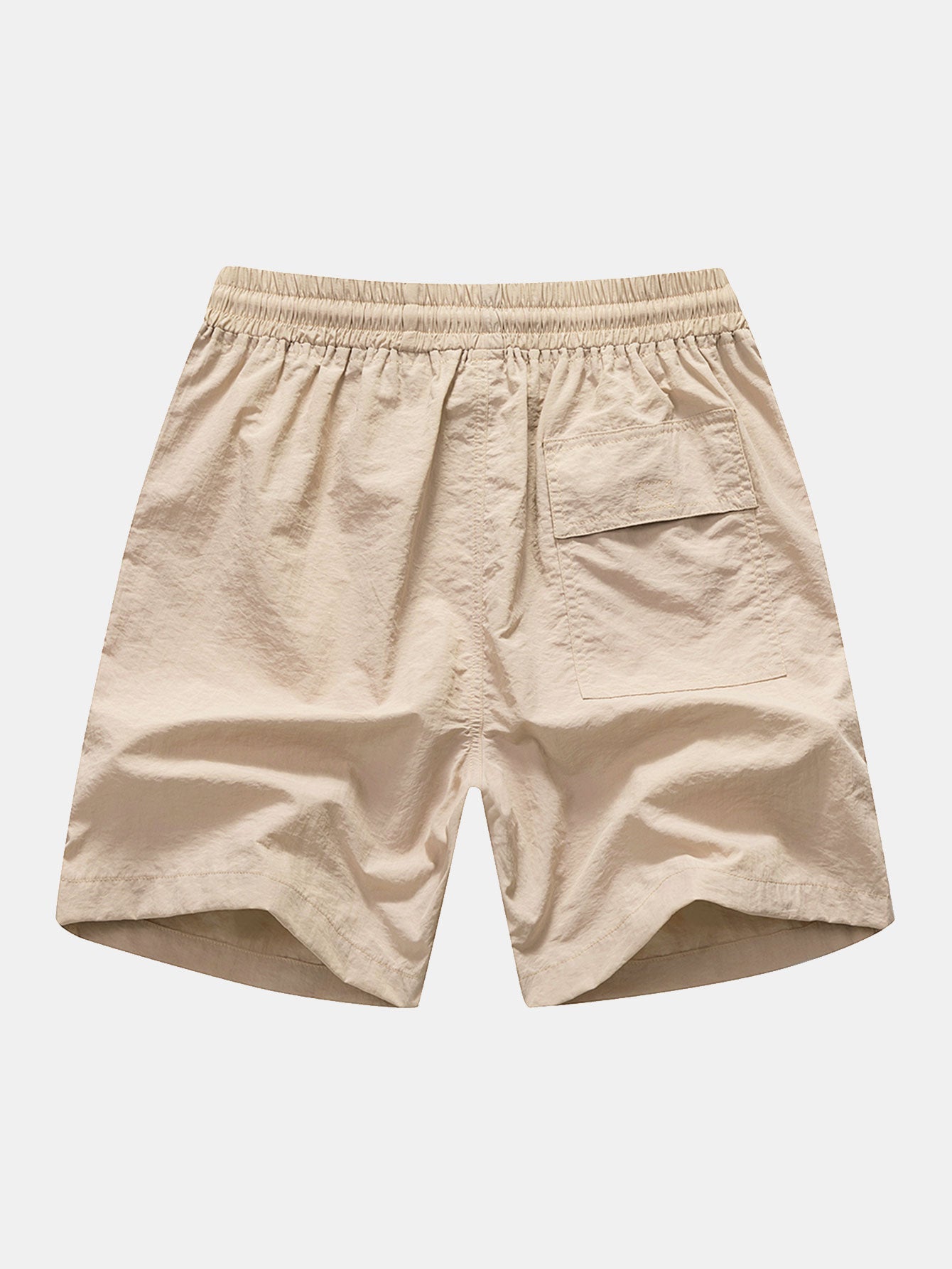 Man Mid Length Drawstring Swim Shorts - Naturzy