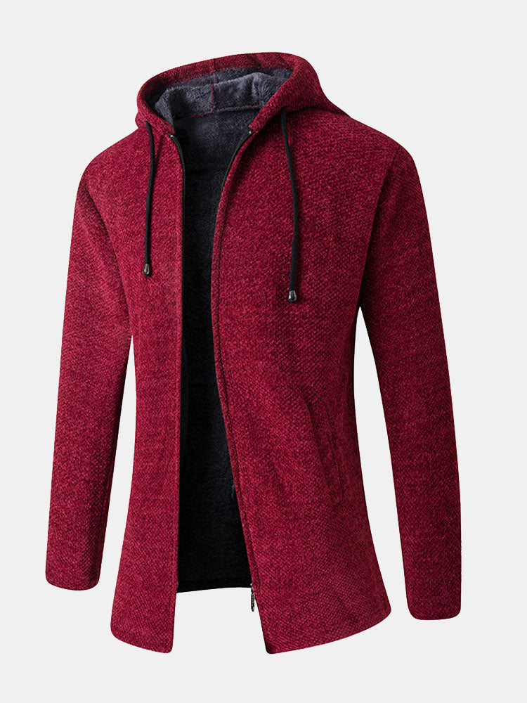 Long Line Hooded Sweater - Naturzy