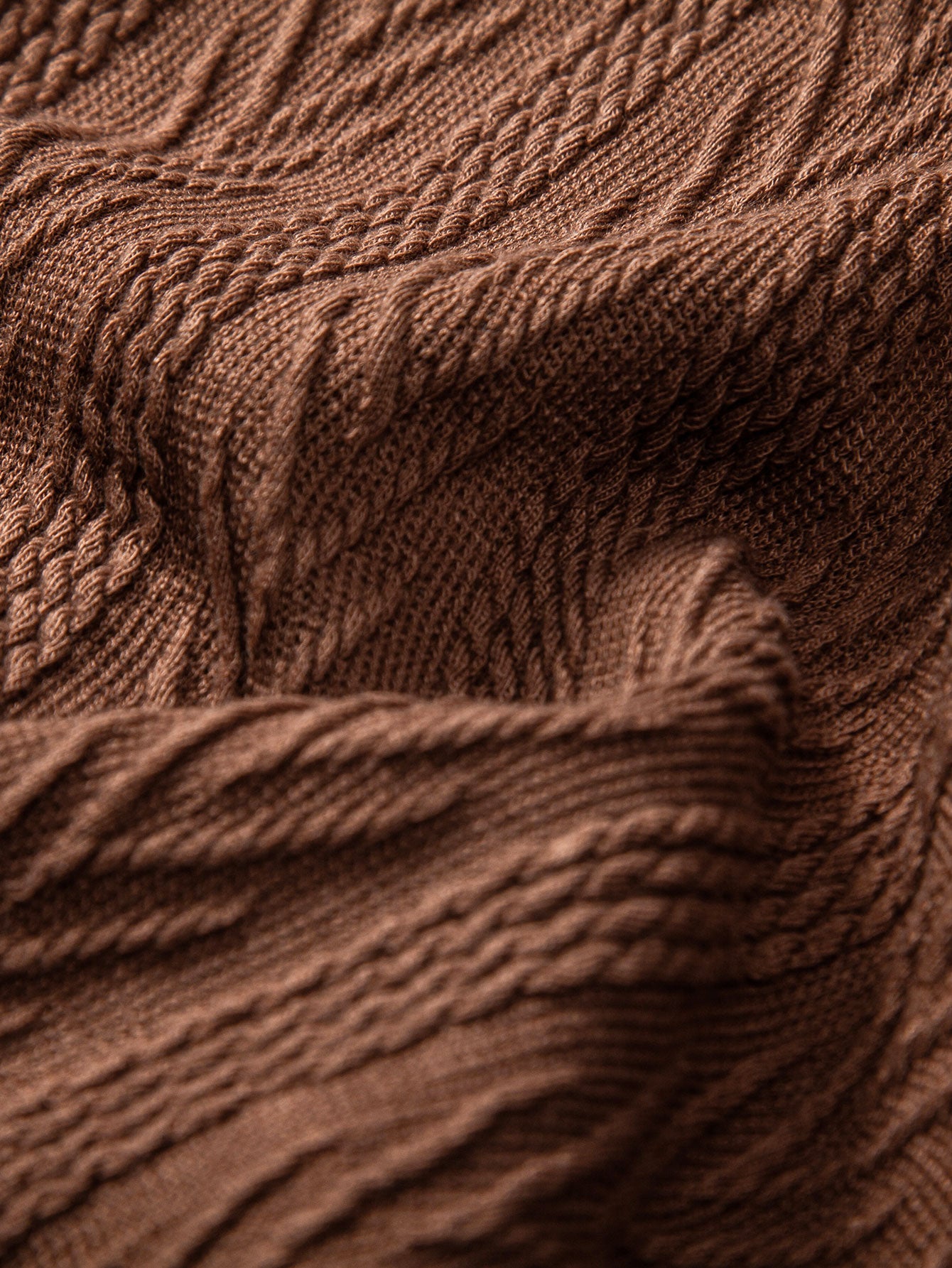 Texture Jacquard Cuban Shirt - Naturzy