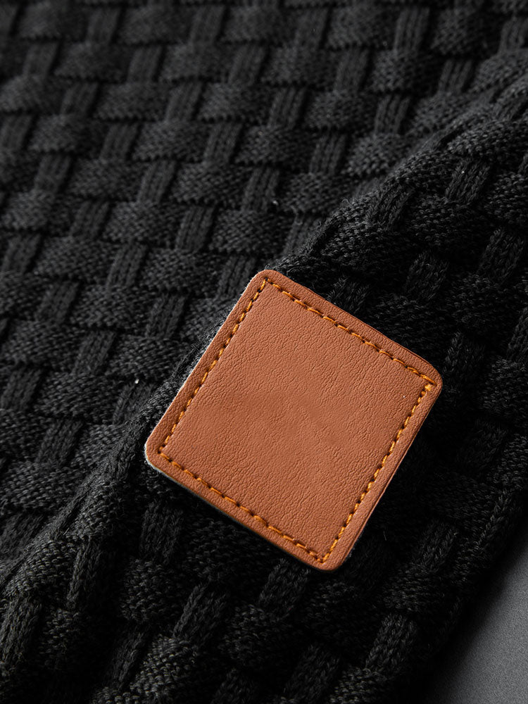 Knit Hooded Sweater - Naturzy