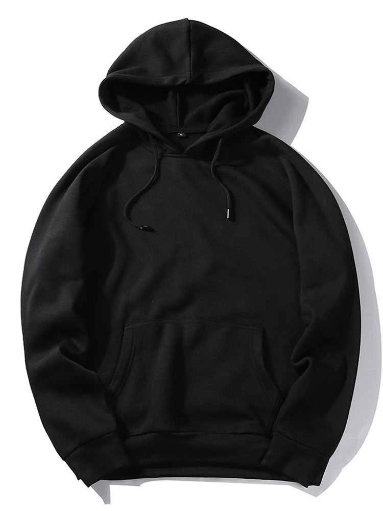 Face Line Back Print Hoodie - Naturzy