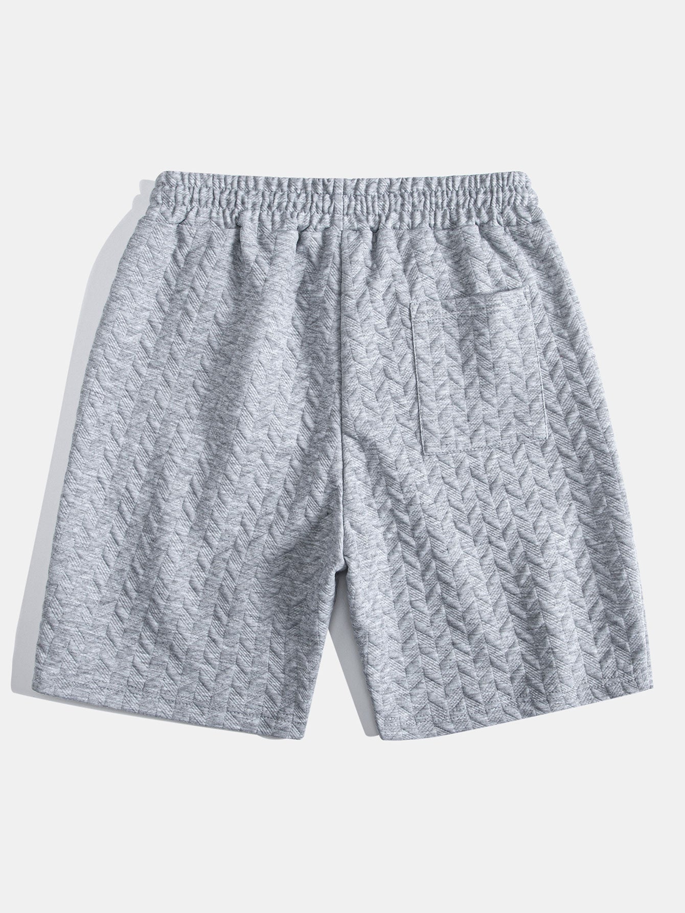 3 Pieces Geometric Jacquard Shorts - Naturzy