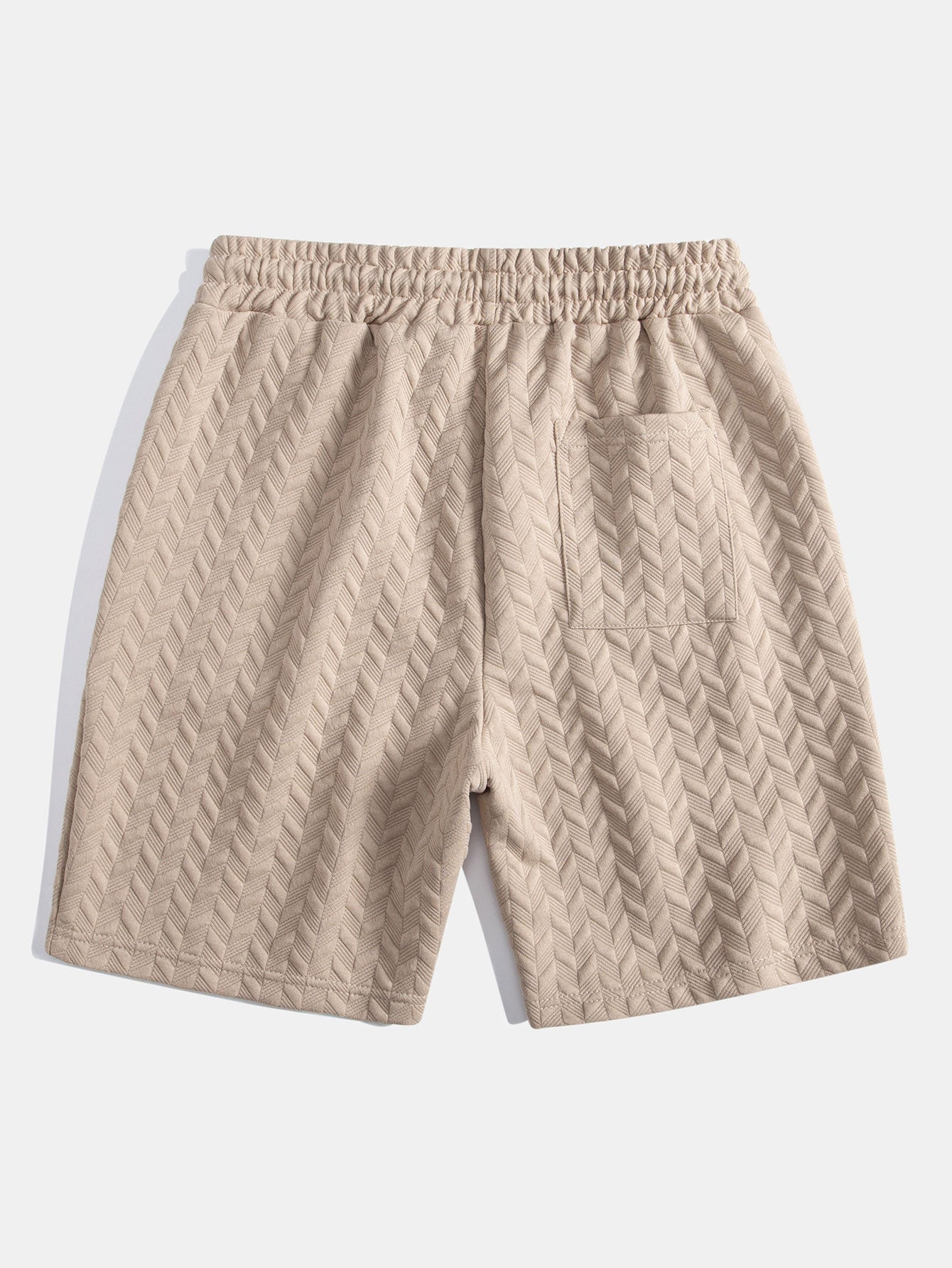 3 Pieces Geometric Jacquard Shorts - Naturzy