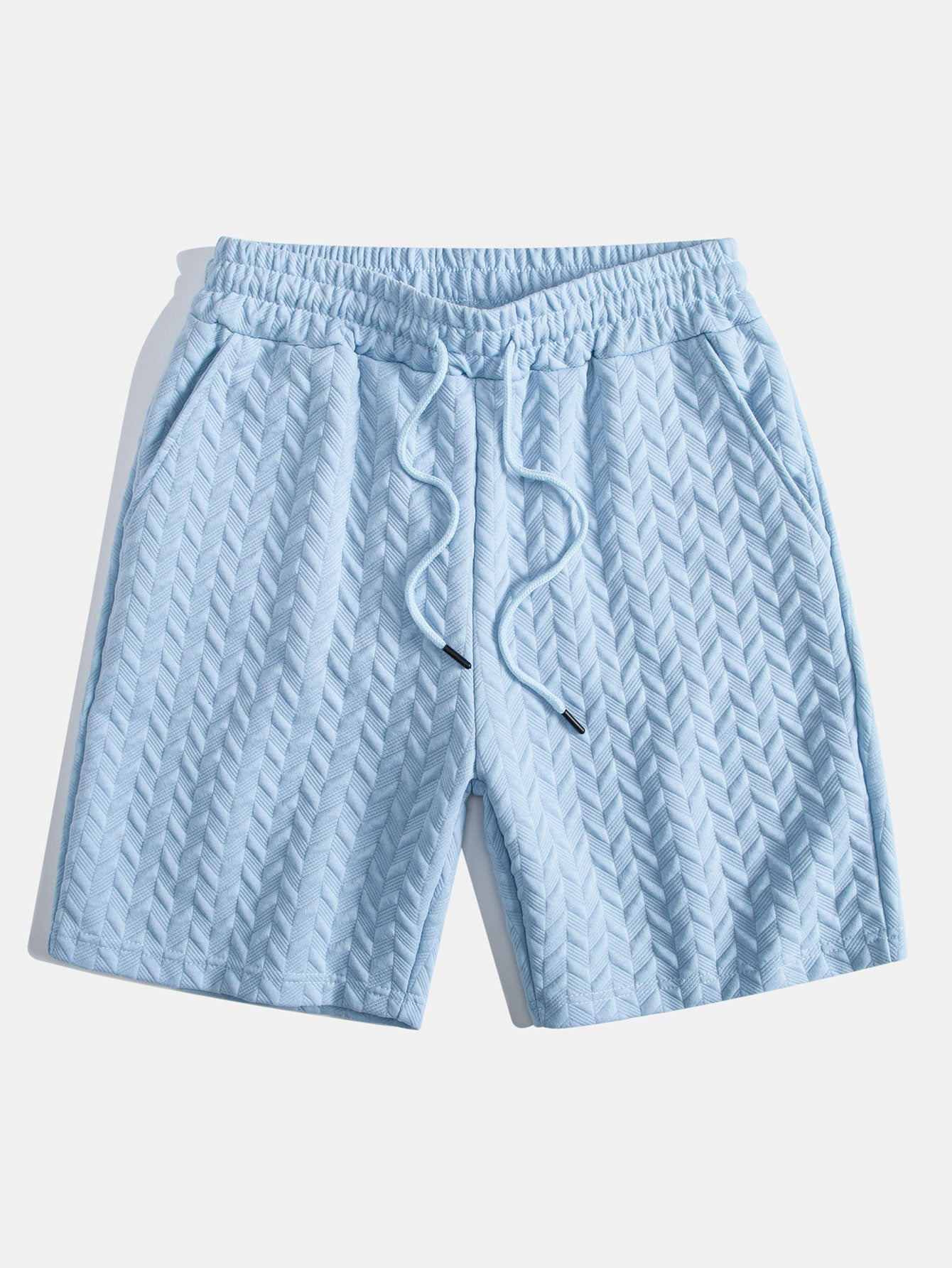 3 Pieces Geometric Jacquard Shorts - Naturzy