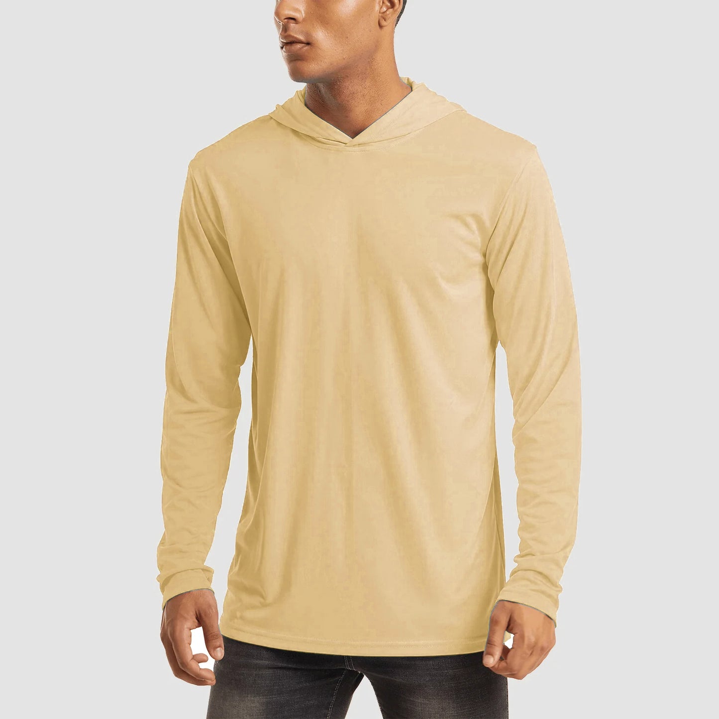 Men's UPF 50+ Hooded Outdoor Shirts | UV Protection