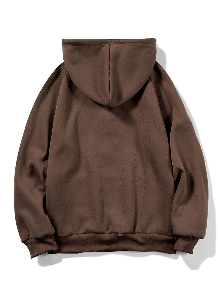 Los Angeles Letter Graphic Hoodies - Naturzy