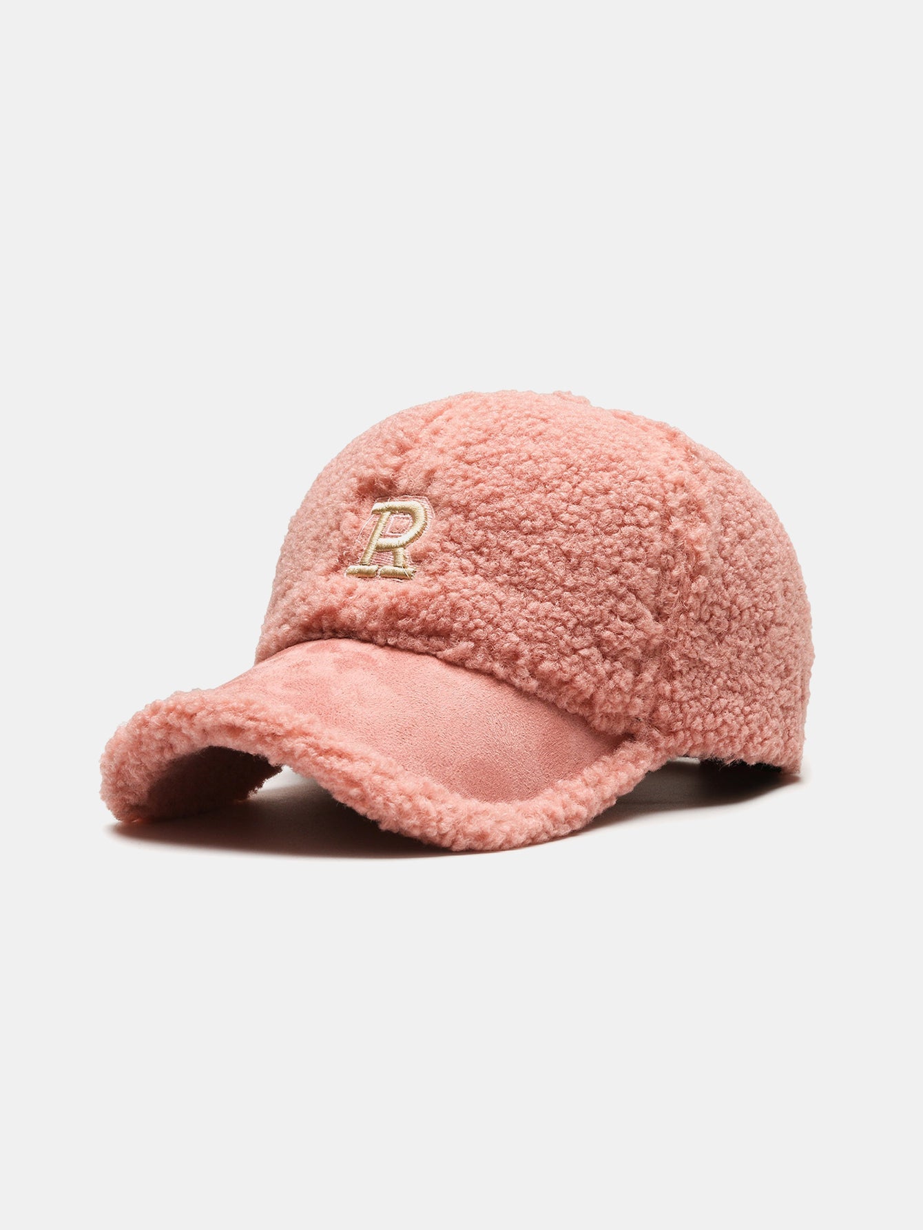 Plush Winter Warm Letter Baseball Cap - Naturzy