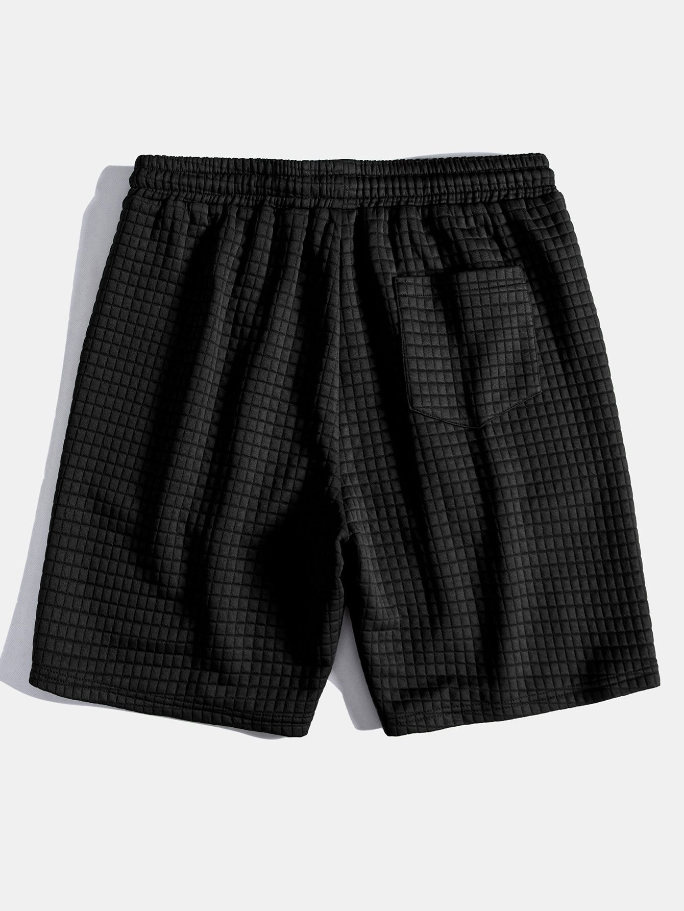 Waffle Drawstring Shorts - Naturzy