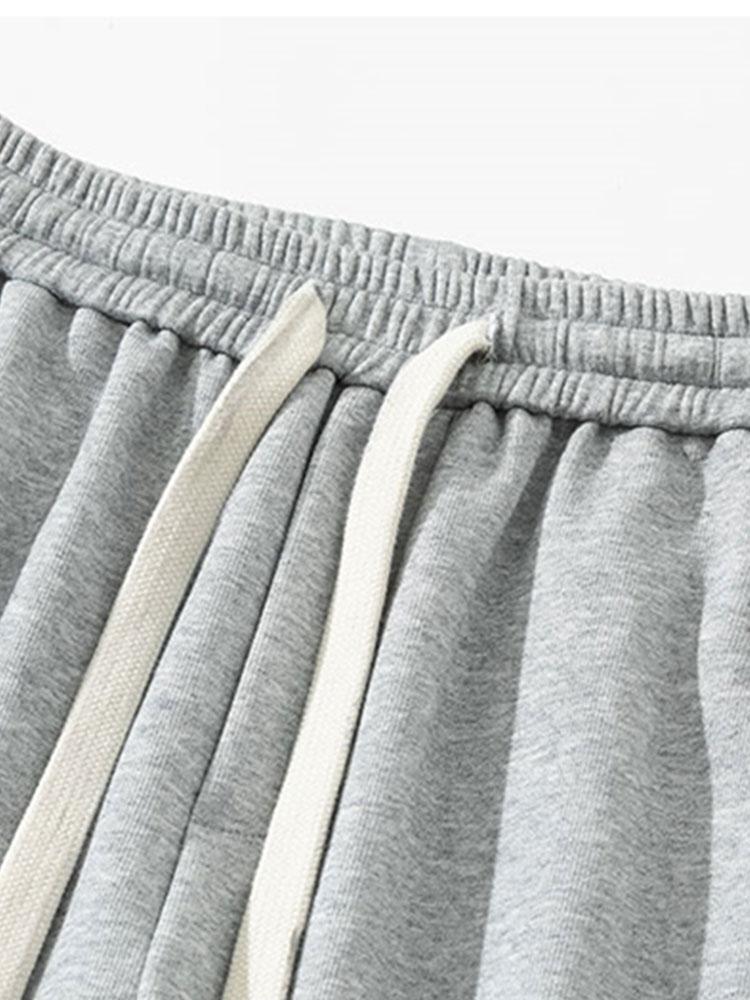 Drawstring Cargo Jogging Pants - Naturzy