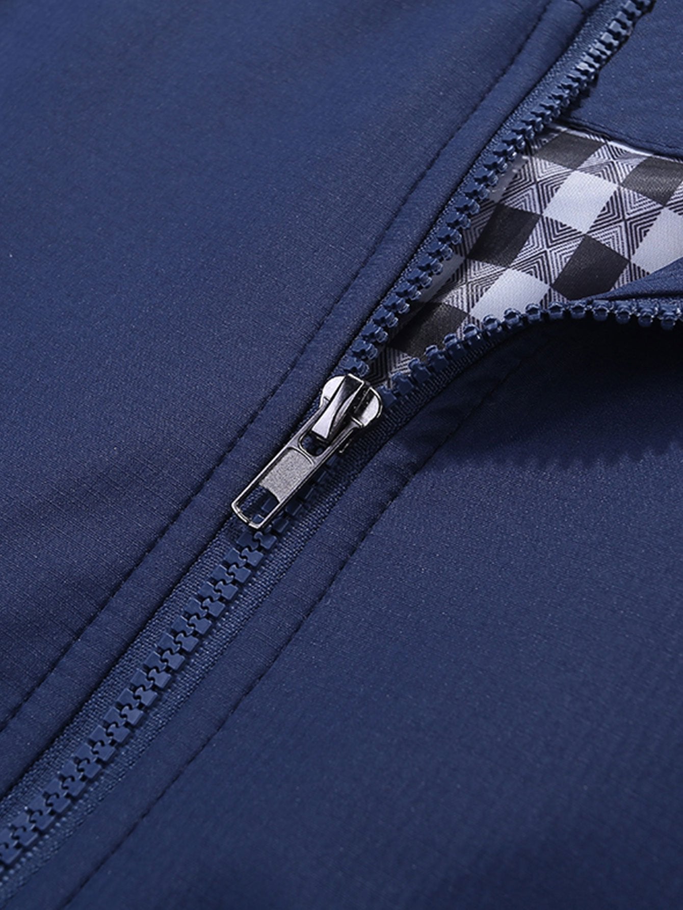 Zip Stand Collar Jacket - Naturzy