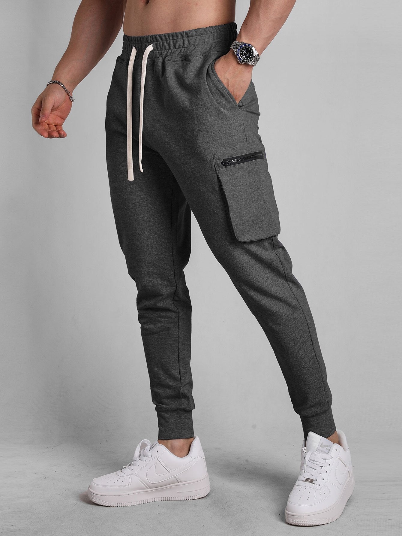 Muscle Fit Jogging Pants - Naturzy
