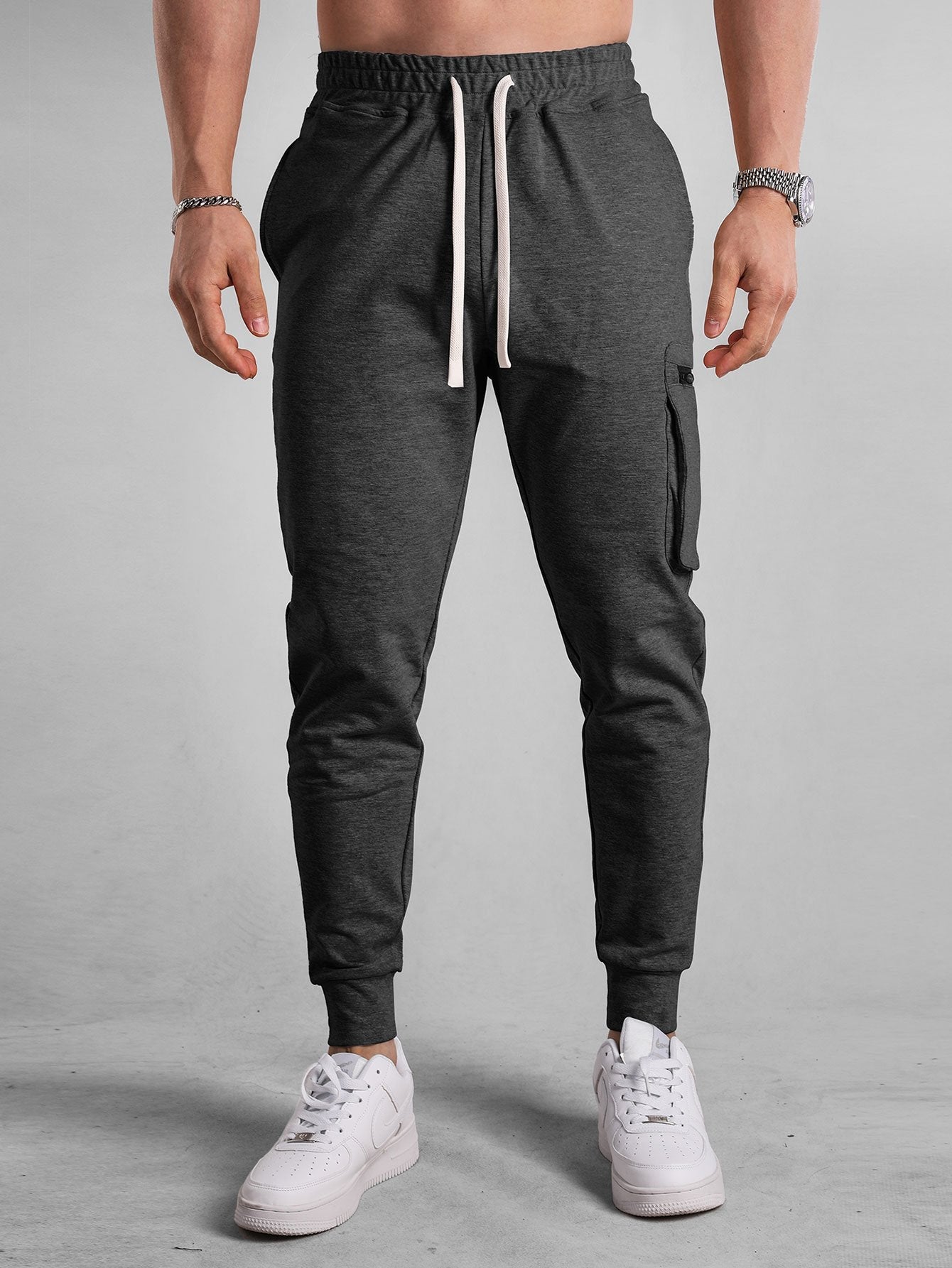 Muscle Fit Jogging Pants - Naturzy