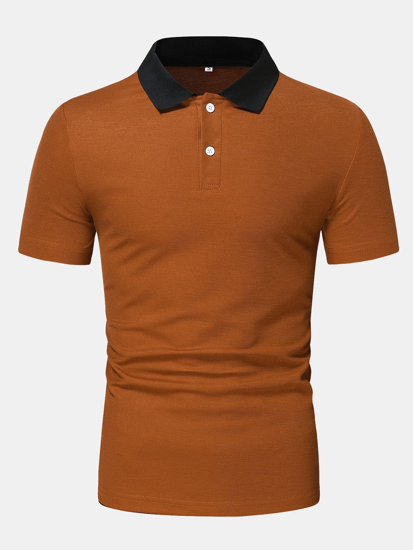 Contrast Polo Shirt - Naturzy