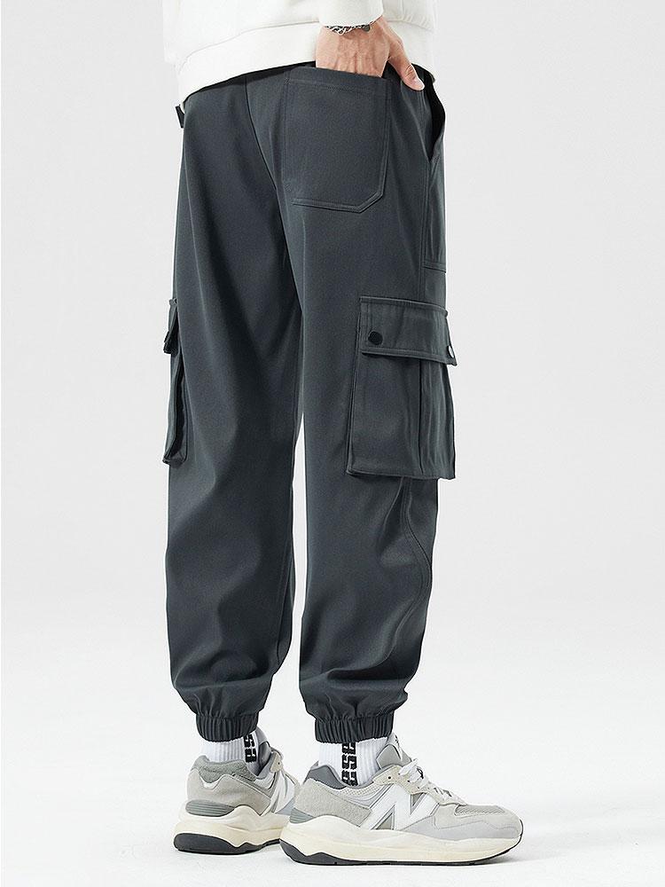 Chino Cargo Jogger Pants - Naturzy