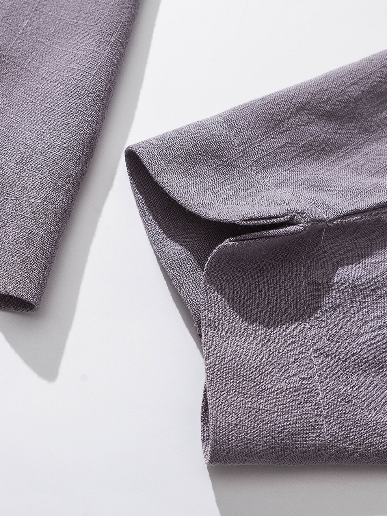 Detachable Belt Relax Fit Linen And Cotton Blend Harem Pants - Naturzy