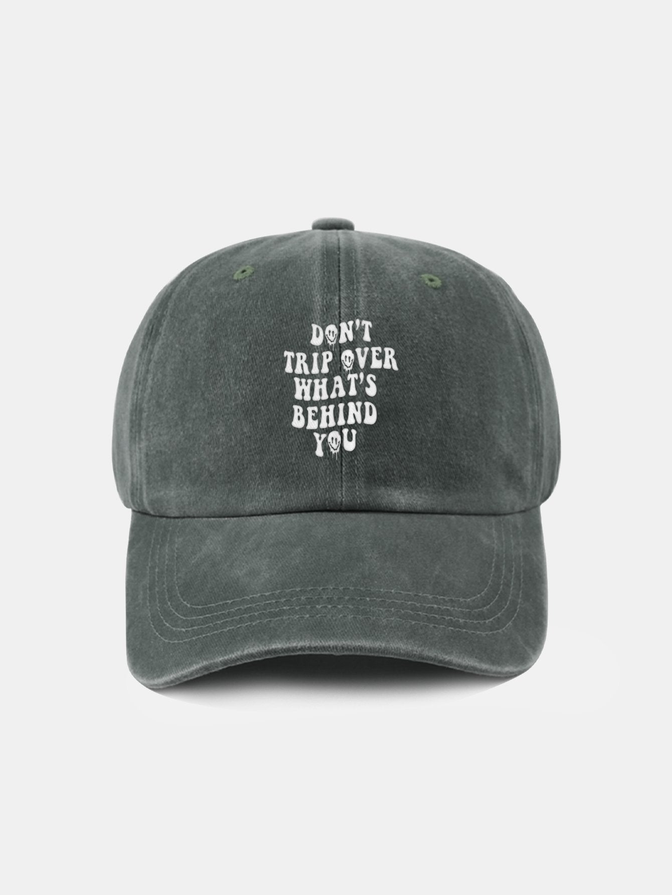 Personalized Slogan Classic Retro Washed Cotton Baseball Cap - Naturzy