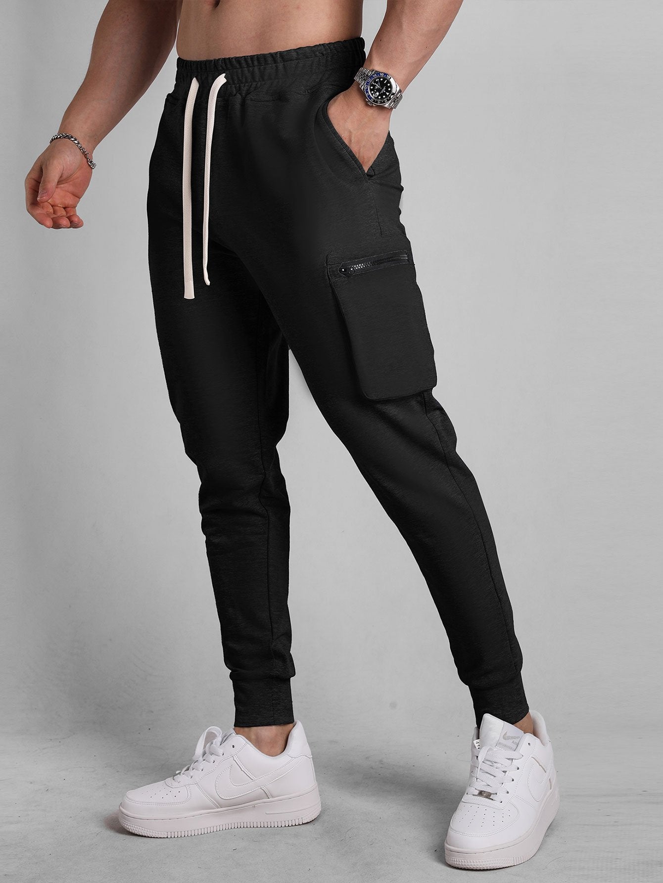 Muscle Fit Jogging Pants - Naturzy