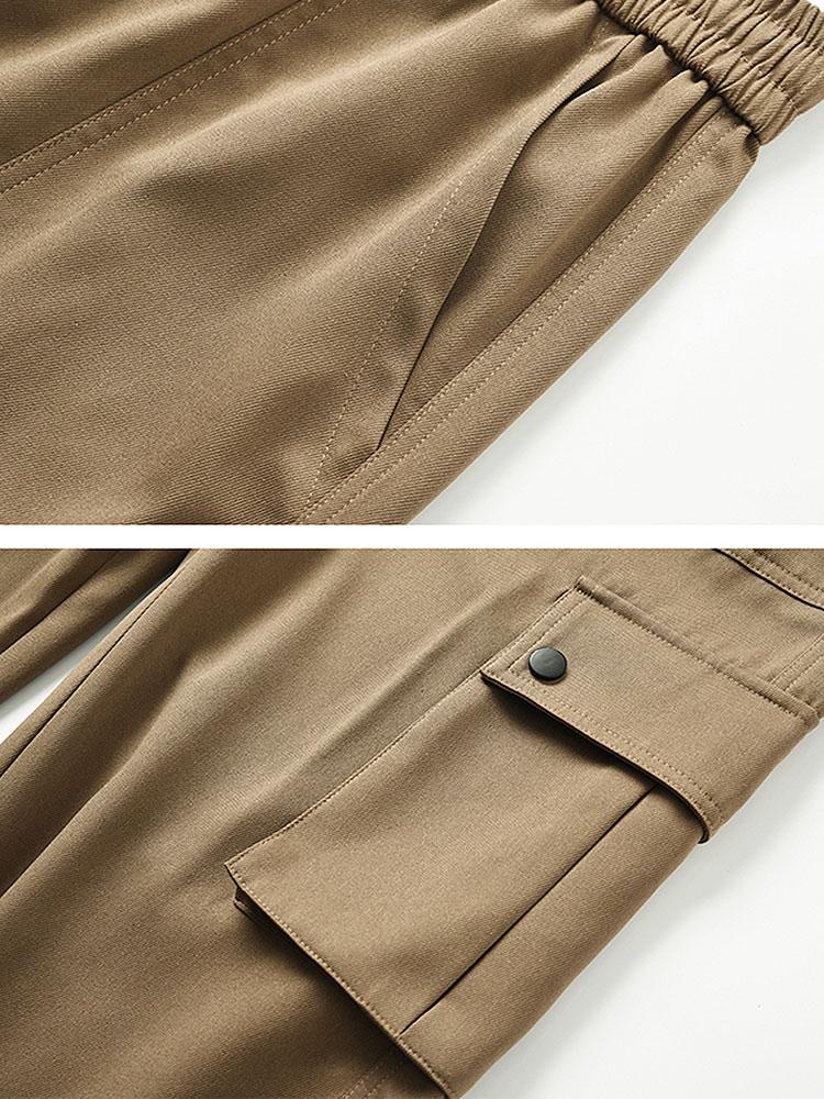 Chino Cargo Jogger Pants - Naturzy