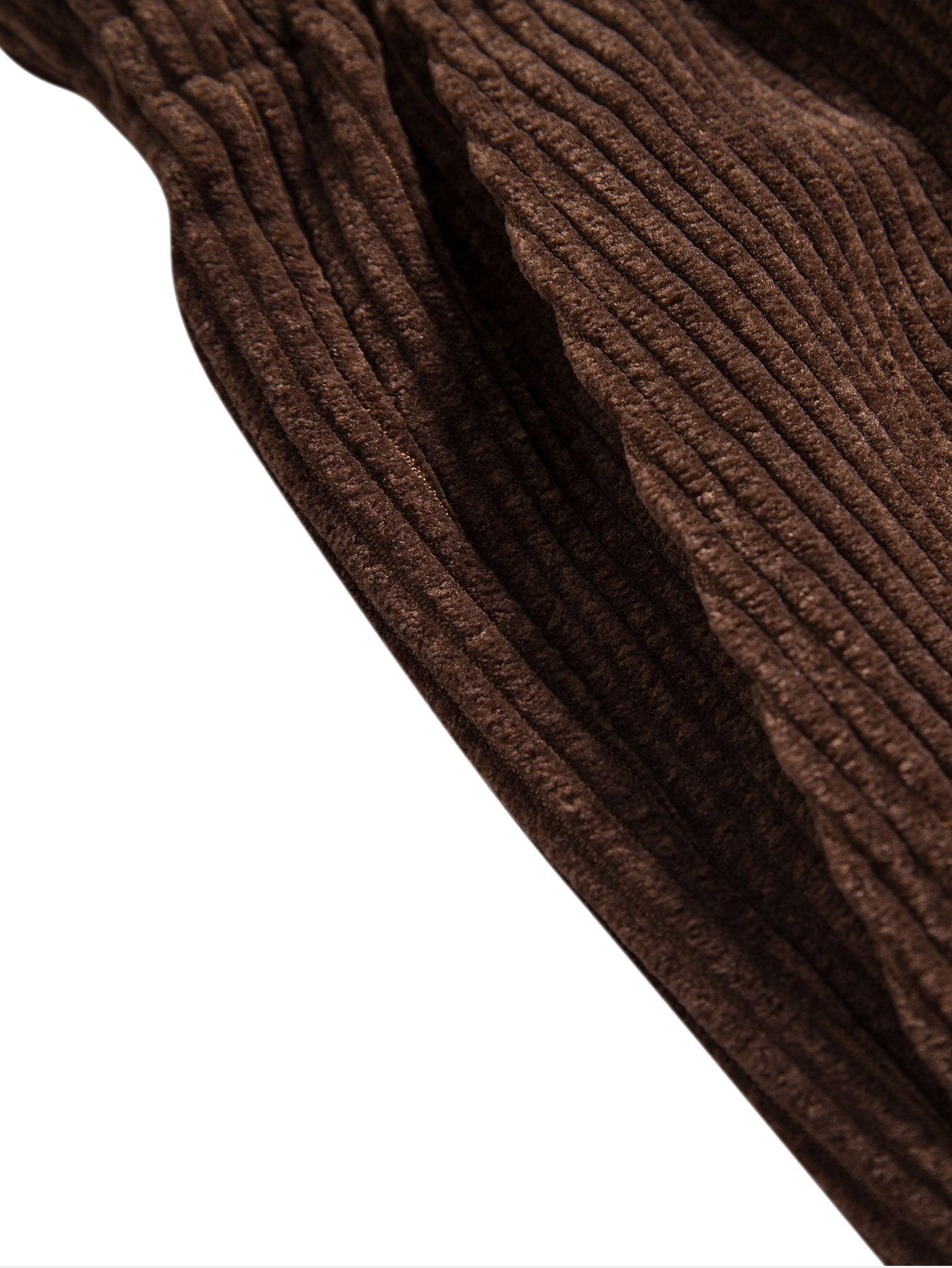 Drawstring Corduroy Jogger Pants - Naturzy