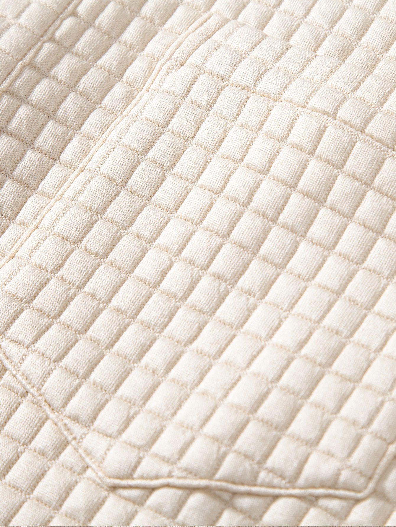 Waffle Polo With Pockets - Naturzy