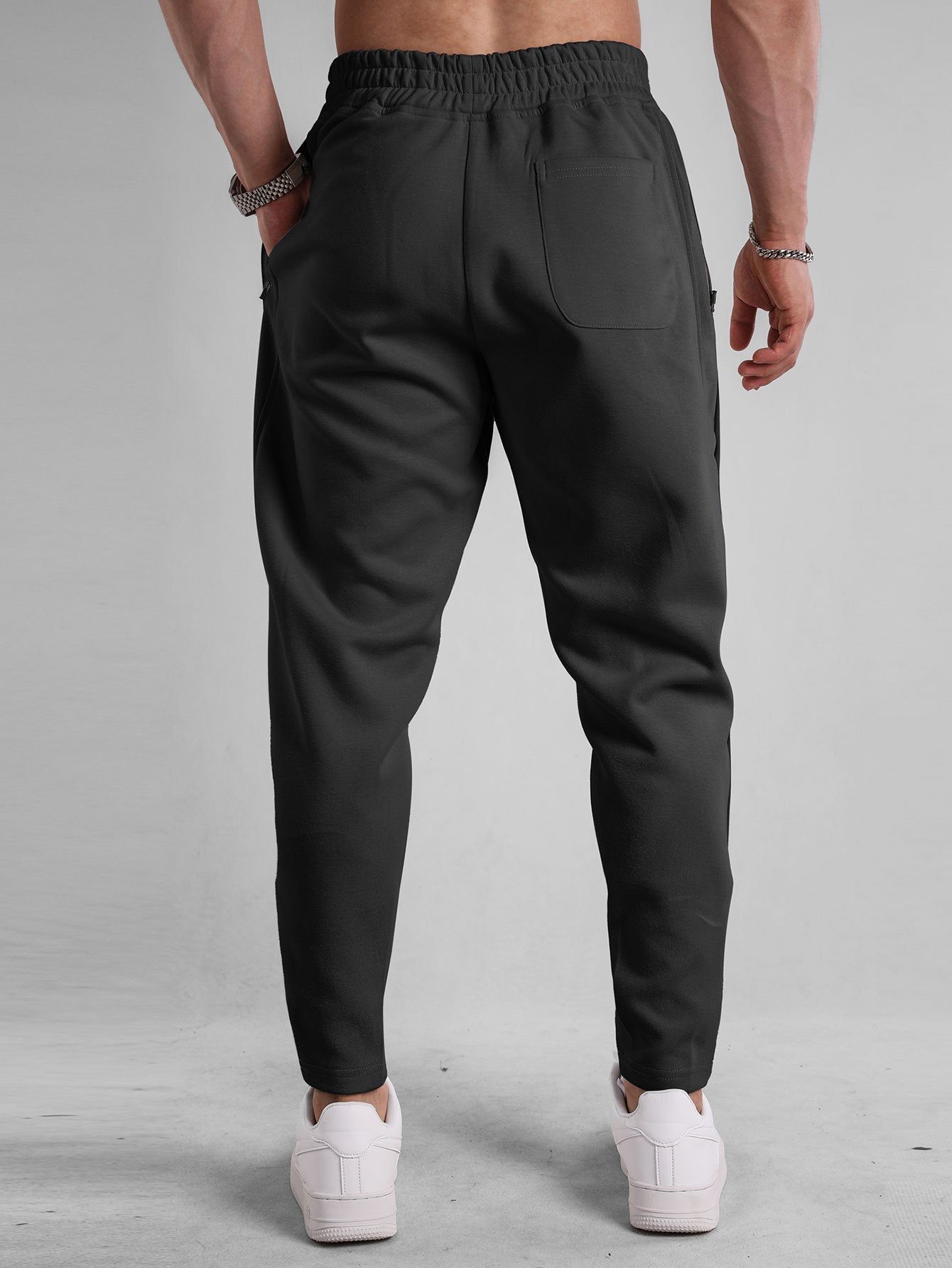 Zip Hem Jogger Pants - Naturzy