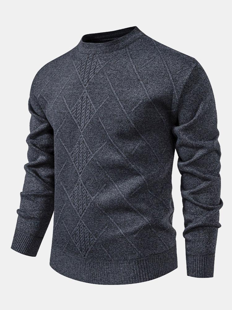 Geometric Rhombus Sweater - Naturzy