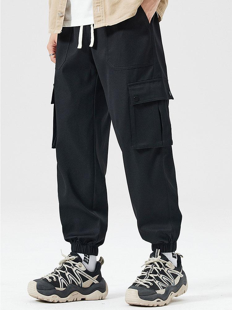 Chino Cargo Jogger Pants - Naturzy