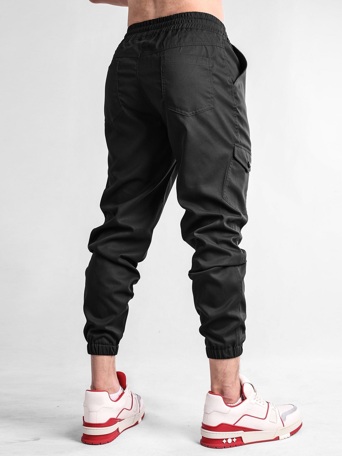Chino Cargo Jogger Pants - Naturzy