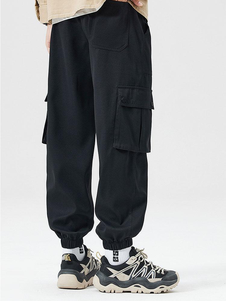 Chino Cargo Jogger Pants - Naturzy