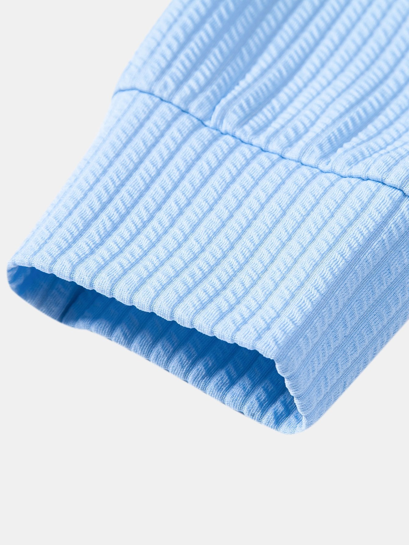 Long Sleeve Ribbed Polo - Naturzy