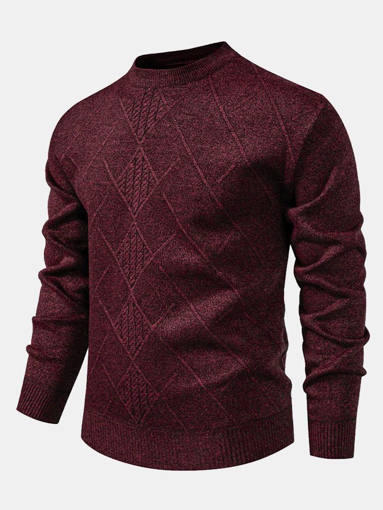 Geometric Rhombus Sweater - Naturzy