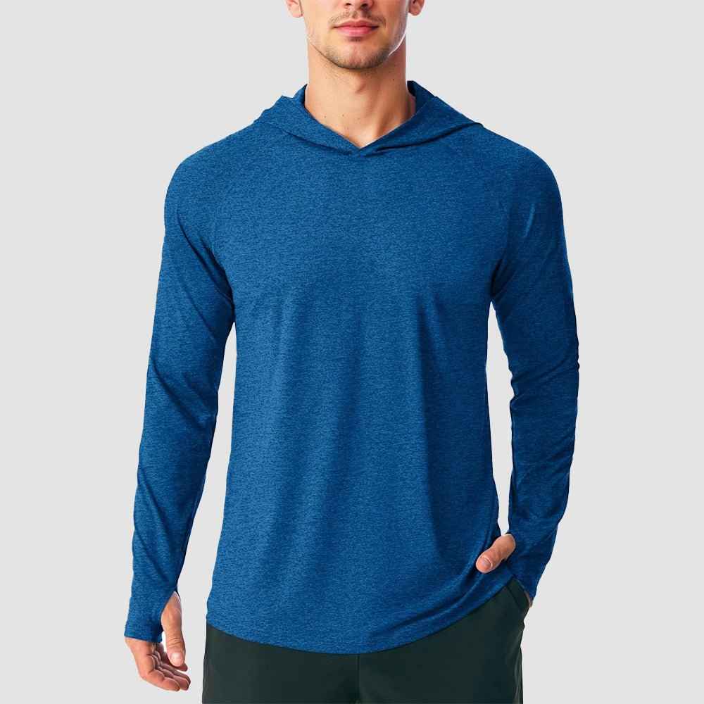 Men's Hooded UPF 50+ Sun Protection Sherpa Fishing Shirt