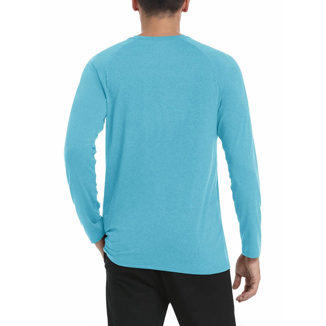Men's UPF 50+ Fishing Swim Long Sleeve Shirts