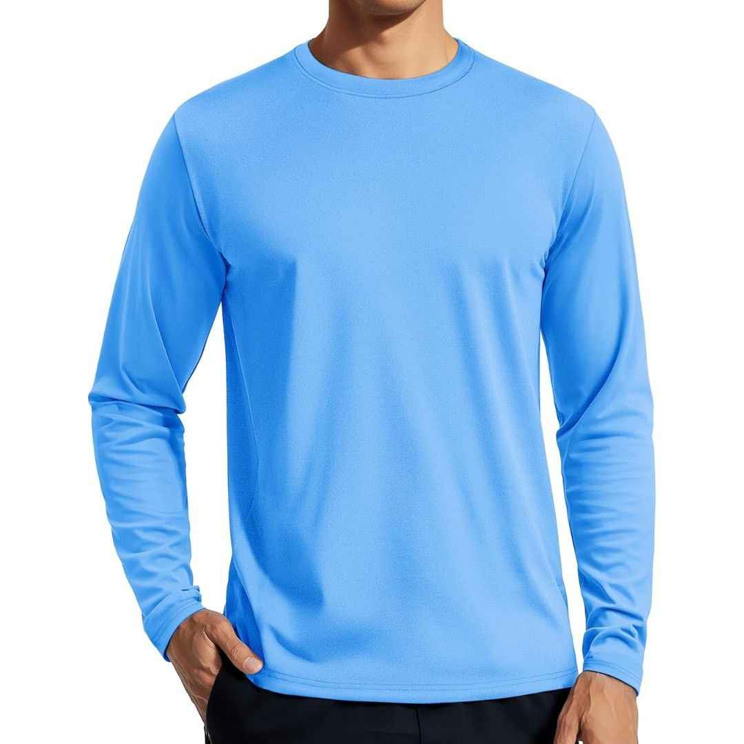 Men's UPF 80+ Sun Protection Quick Dry Outdoor Shirt
