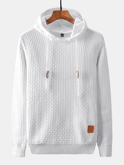Knit Hooded Sweater - Naturzy